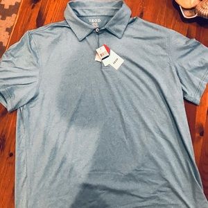 NWT Men’s XL Izod Polo Turquoise
